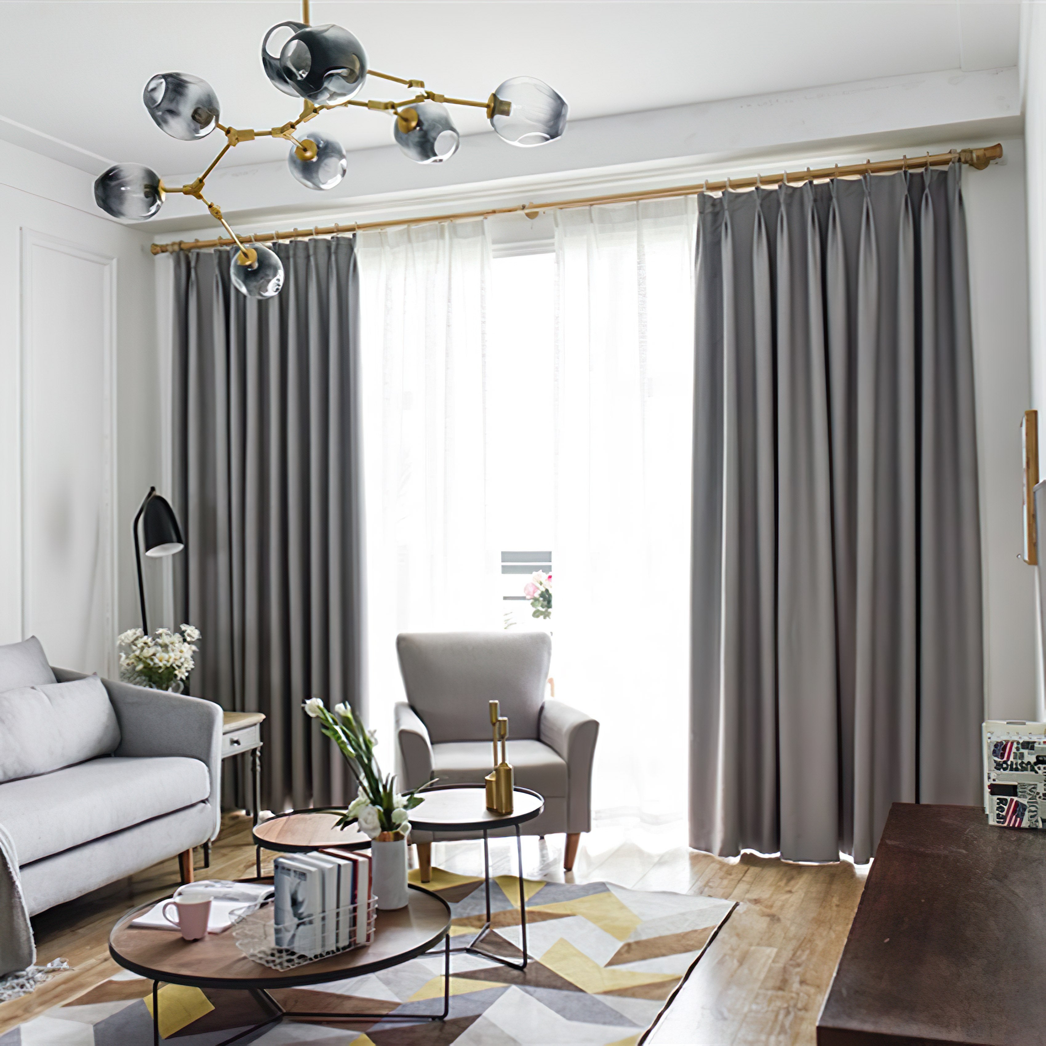 Rideaux Gris
