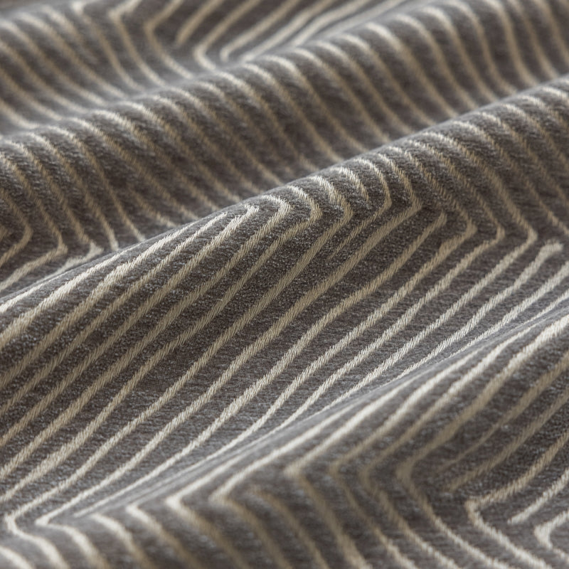a close up of a fabric with a wavy pattern