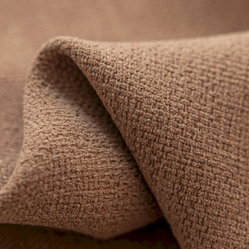 a close up view of a brown fabric