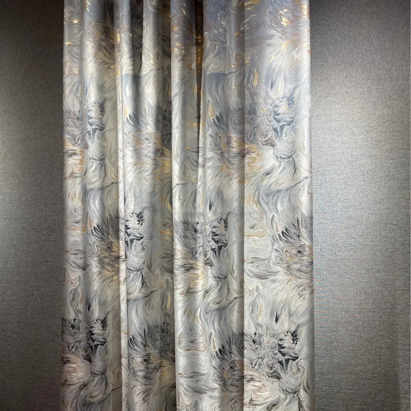 Rideau Moderne Style Peinture