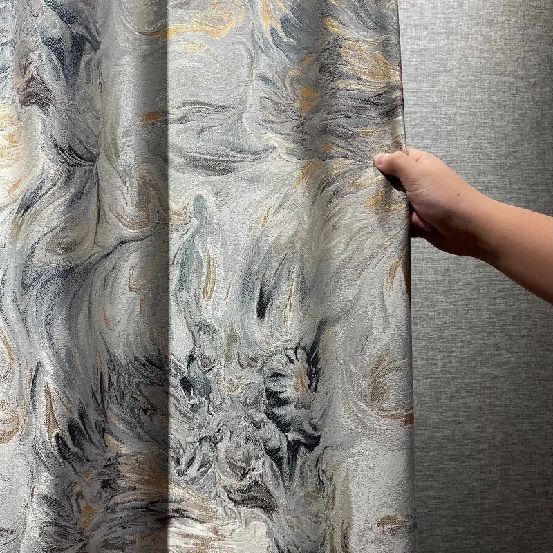 Rideau Moderne Style Peinture