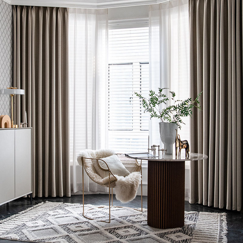 Rideau Blanc Moderne