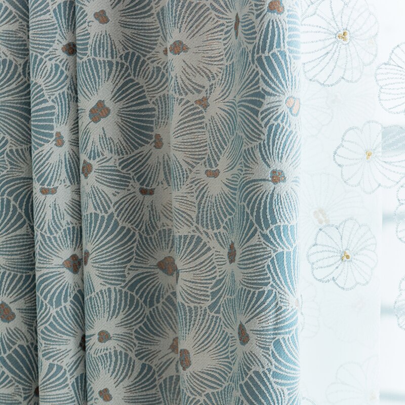 Rideau Bleu Celadon
