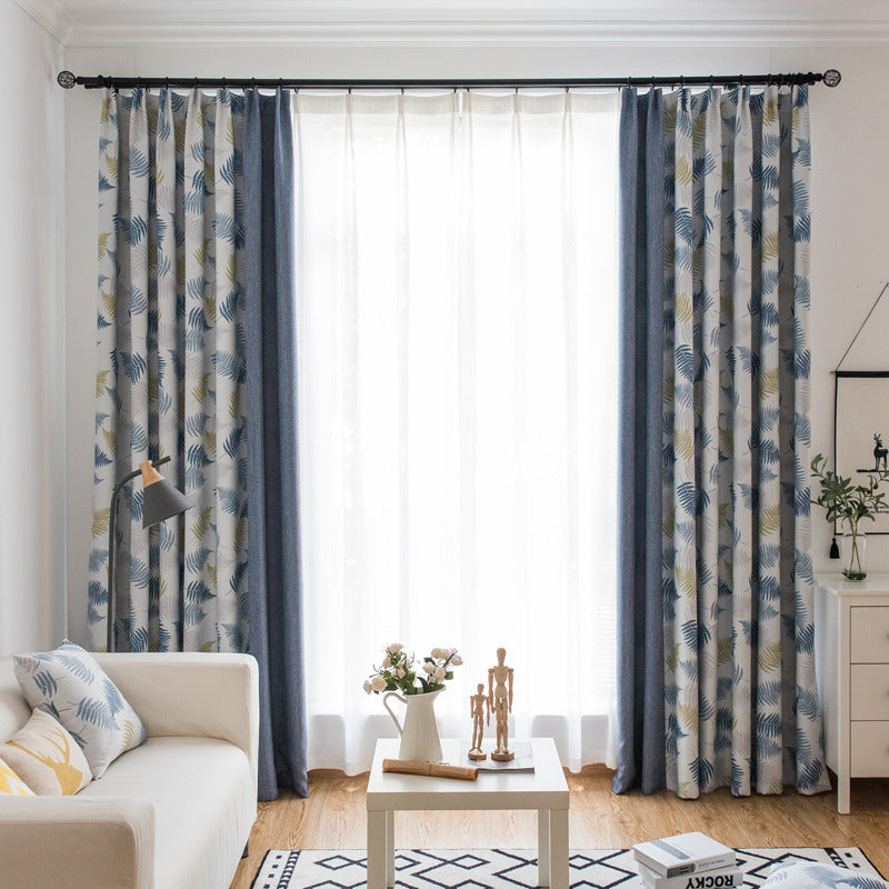 Rideau Chambre Garçon Bleu