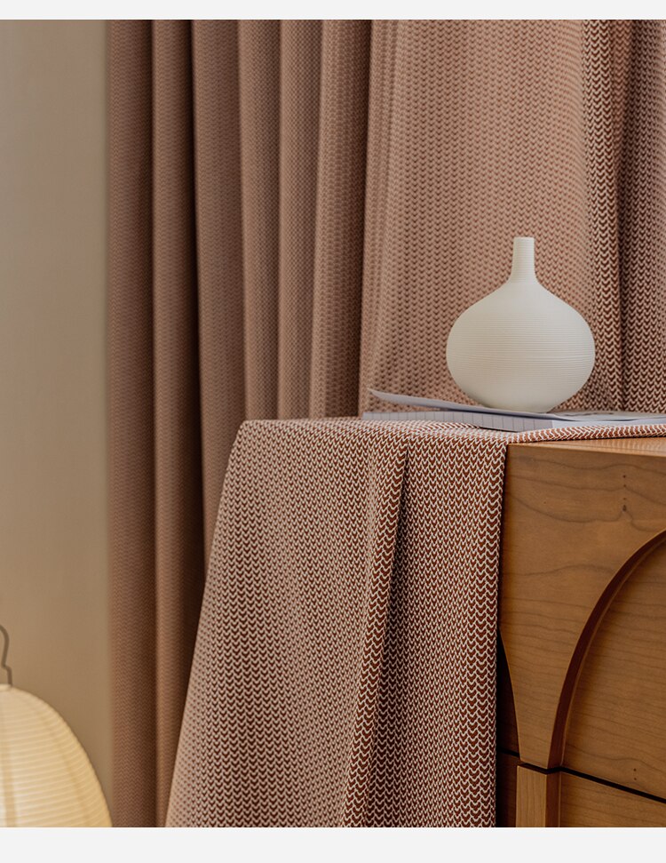 Rideau Jacquard style Japonais