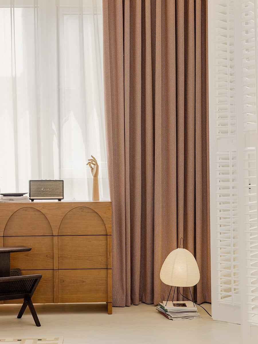 Rideau Jacquard style Japonais