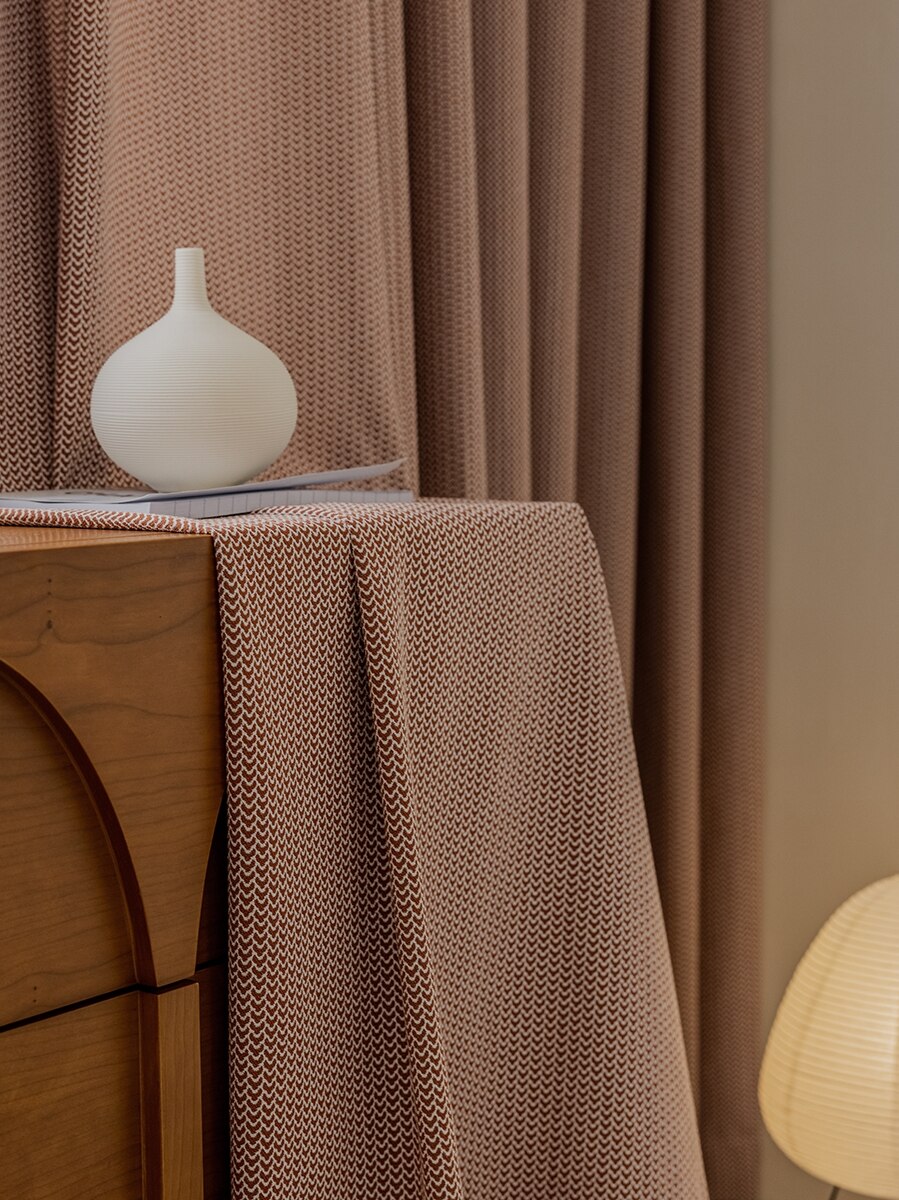 Rideau Jacquard style Japonais