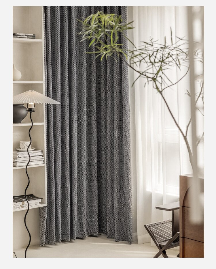Rideau Jacquard style Japonais