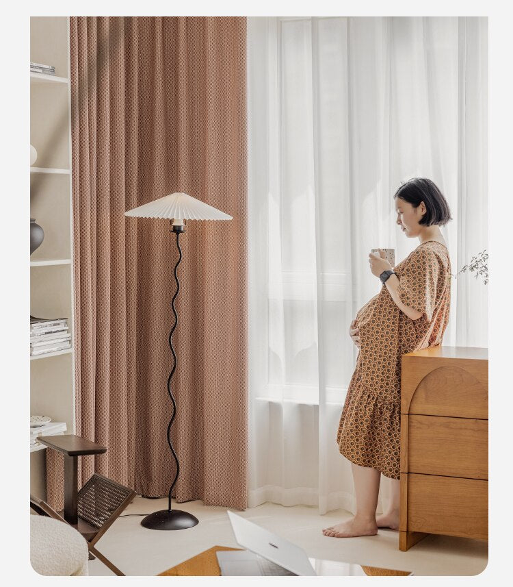 Rideau Jacquard style Japonais