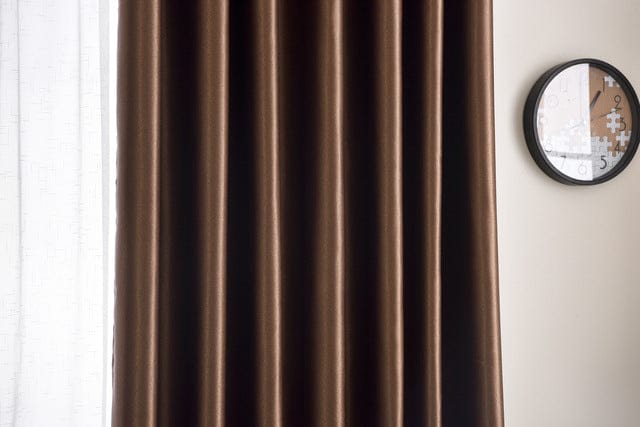 Rideau Marron Doré