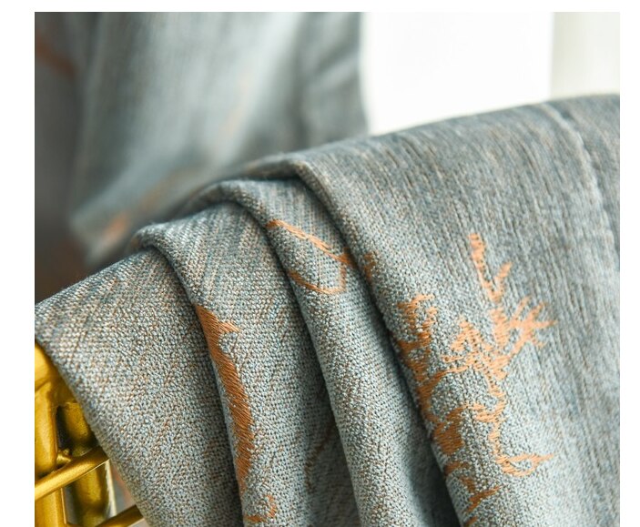 Rideau Motif Doré