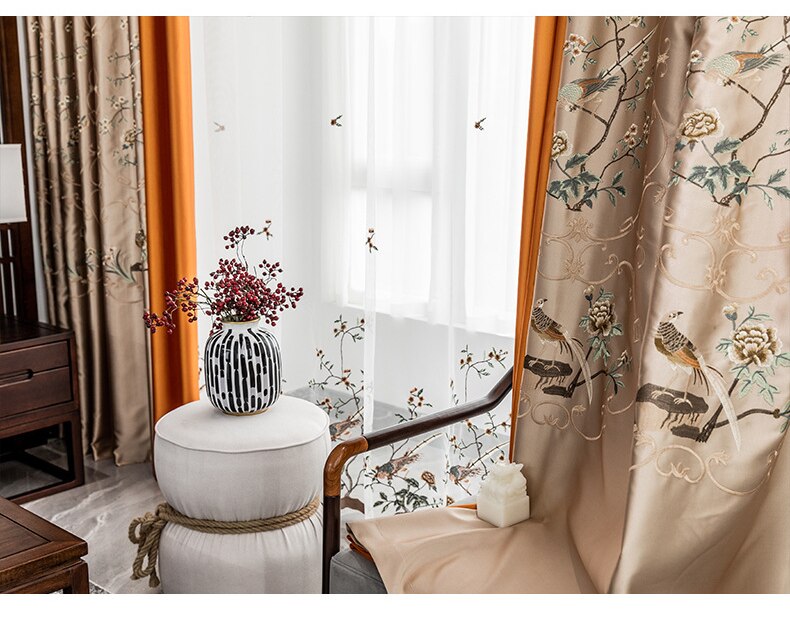 Rideau Motif Floral