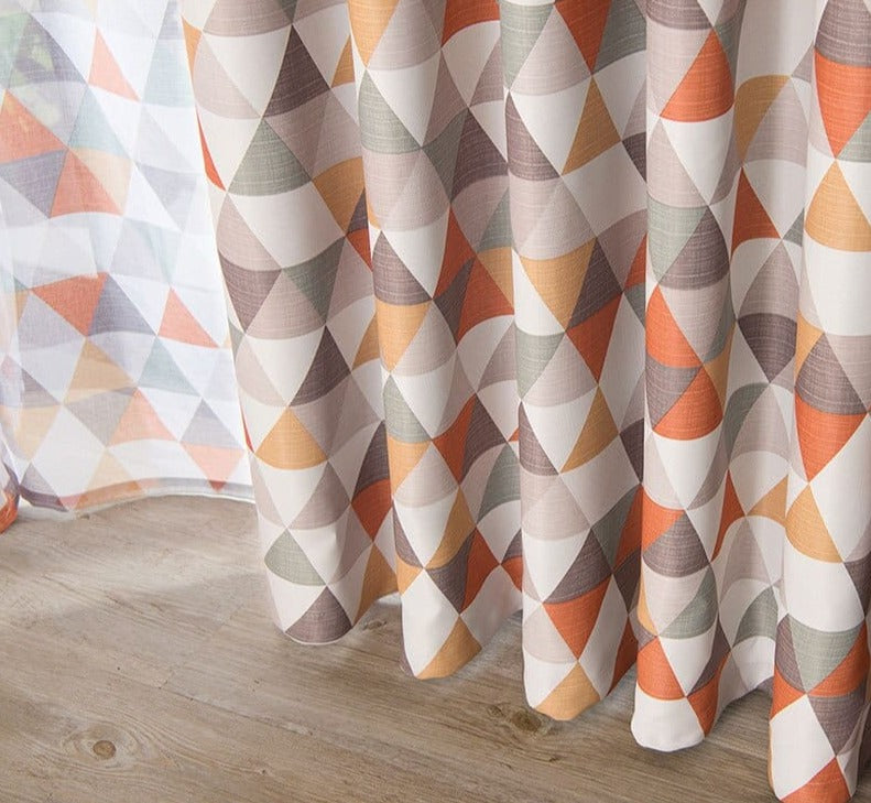 Rideau Motif Geometrique