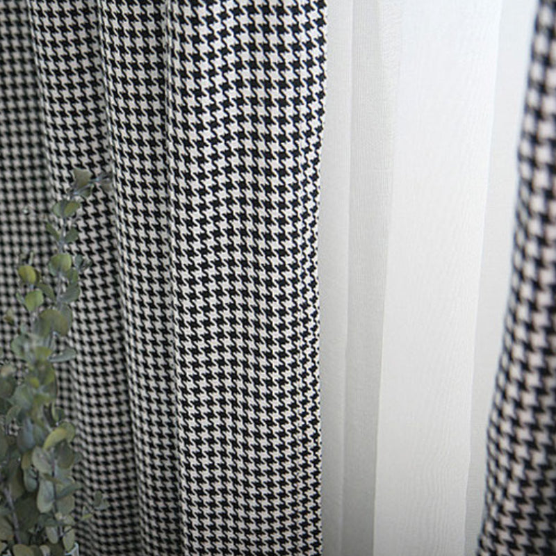 Rideau Noir et Blanc Design