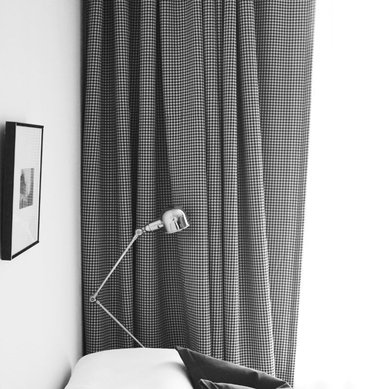 Rideau Noir et Blanc Moderne