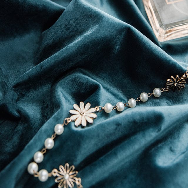 Rideau Satin Bleu