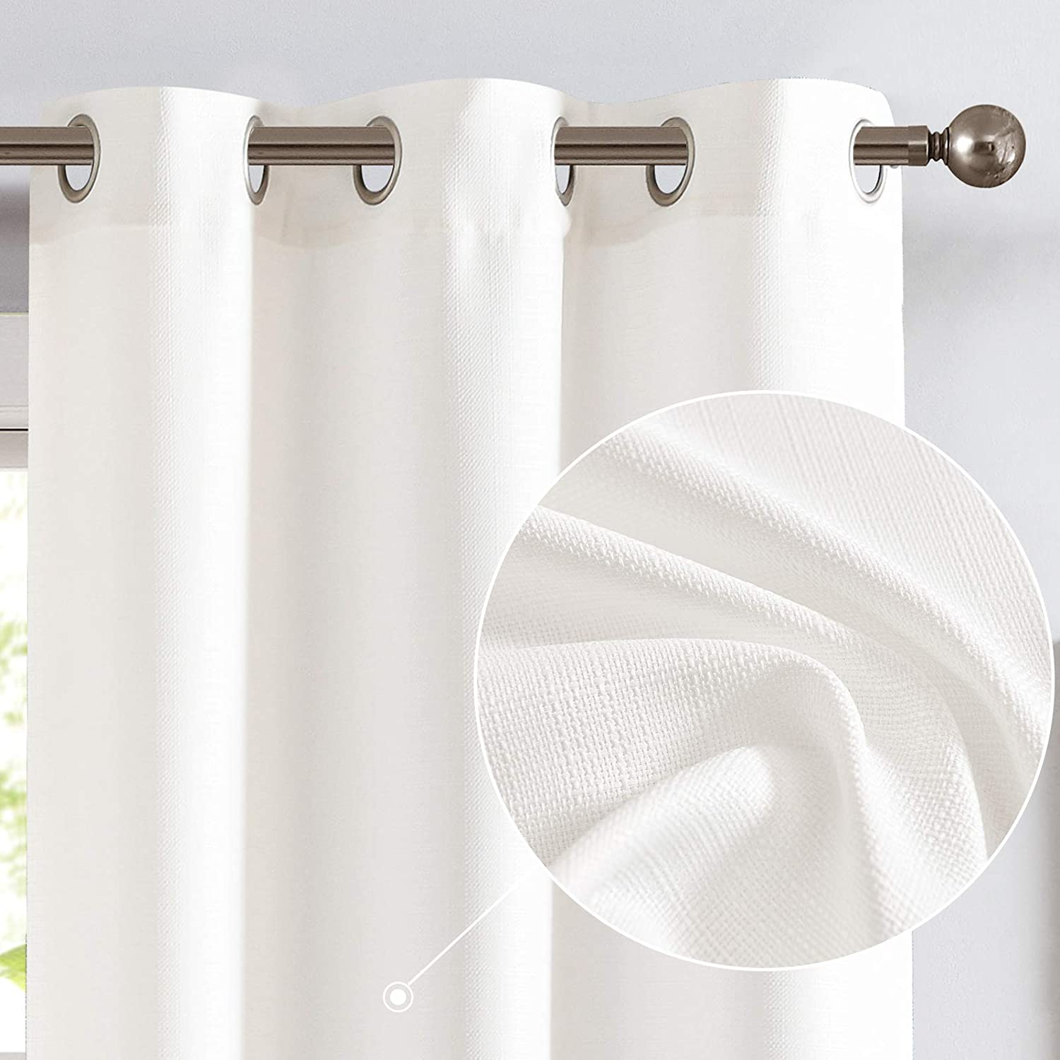 Rideau Tamisant Blanc