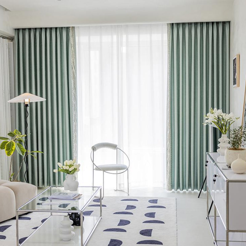 Rideau Thermique Vert D'eau