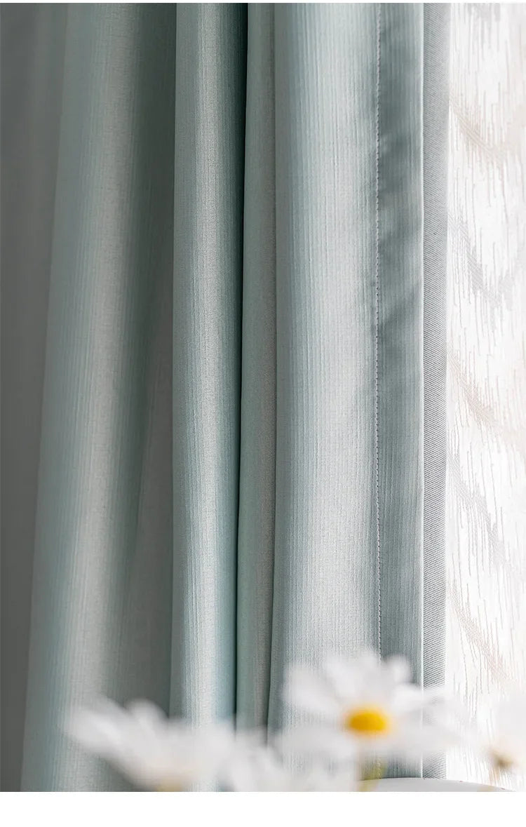 Rideau Bleu Clair Luxe