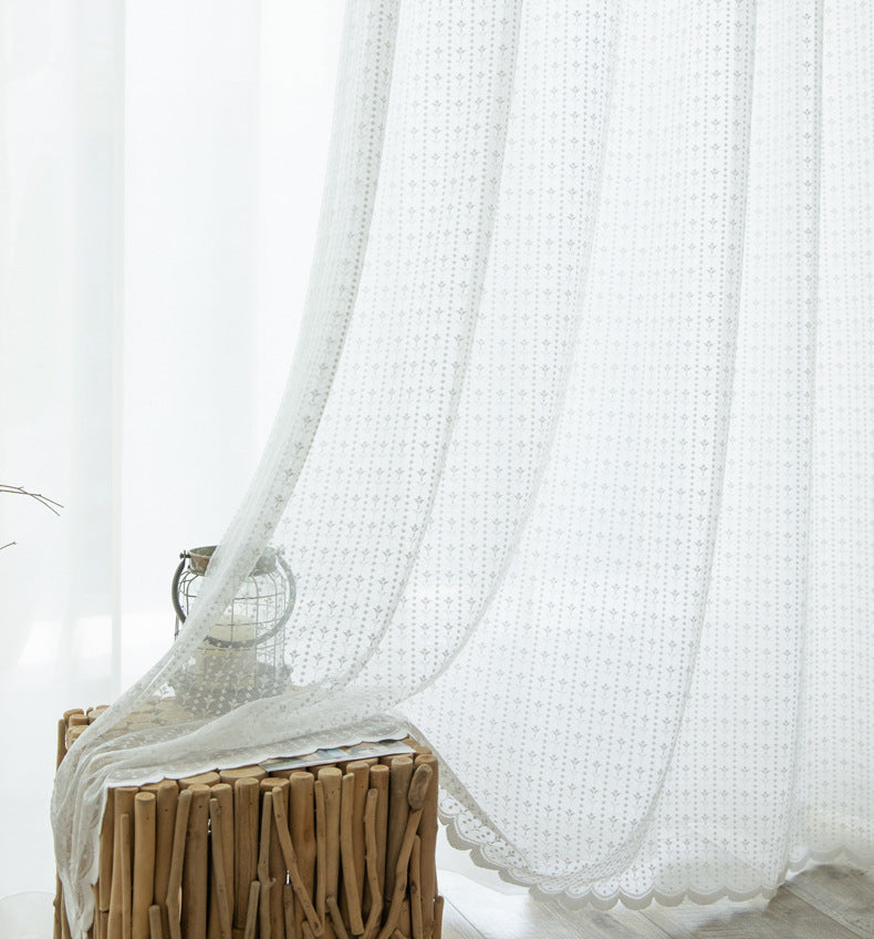 Voilage Blanc Tendance