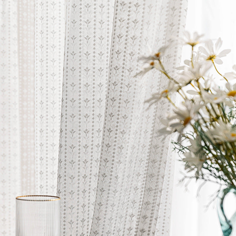 Voilage Blanc Tendance
