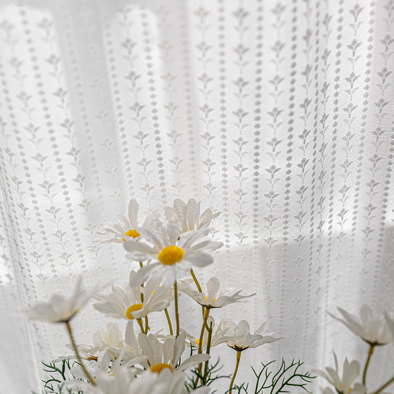 Voilage Blanc Tendance