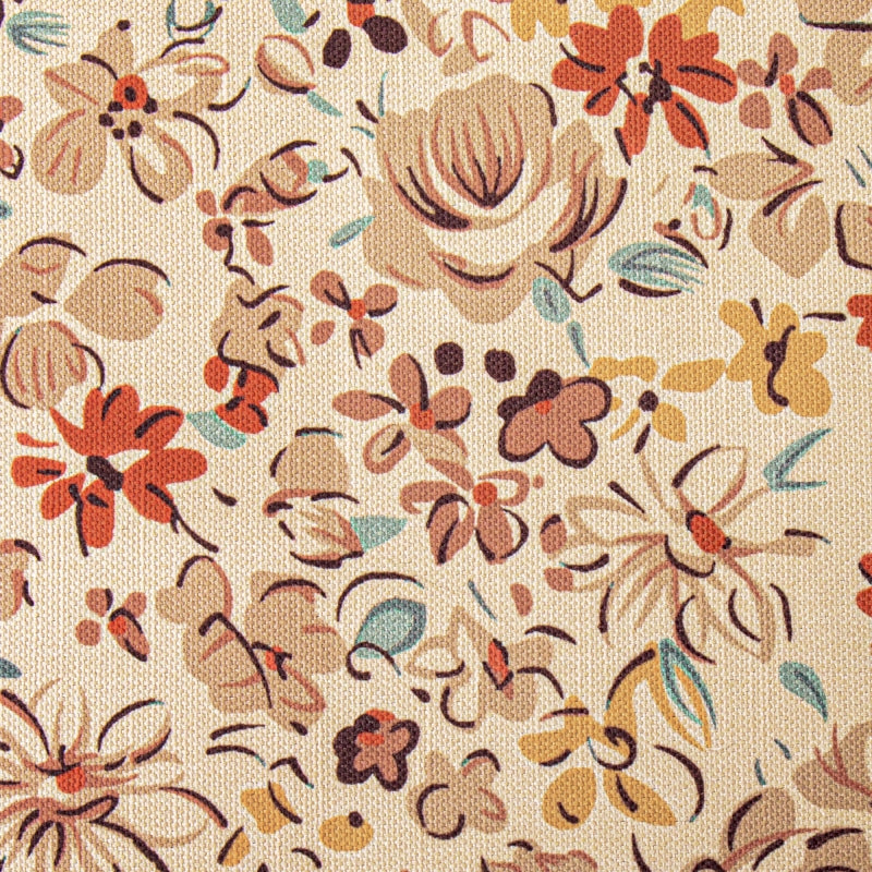 a close up of a flower pattern on a white background